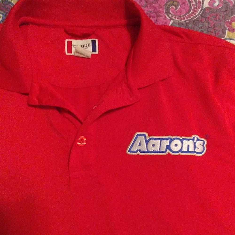 Aarons employee only polo